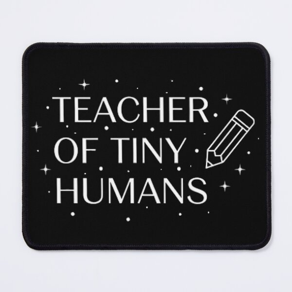 Item preview, Teacher of Tiny Humans - Chalkboard Style designed and sold by Linework Studio.