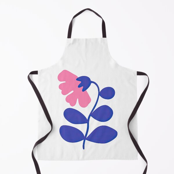 Item preview, Playful Pink and Blue Abstract Flower Illustration designed and sold by ArtfulWeave.