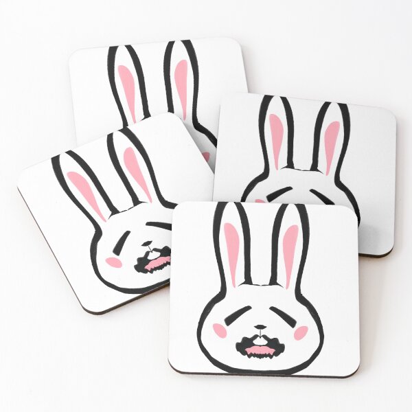 Item preview, sleepy funky bunny sticker designed and sold by xmimiso-.