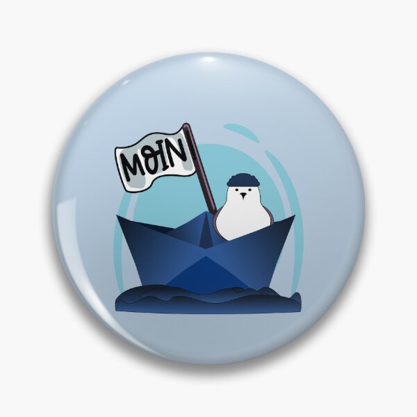 Item preview, Seagull Paper Boat Moin designed and sold by minimalartstory.