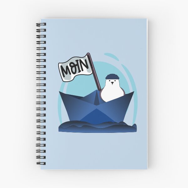 Item preview, Seagull Paper Boat Moin designed and sold by minimalartstory.