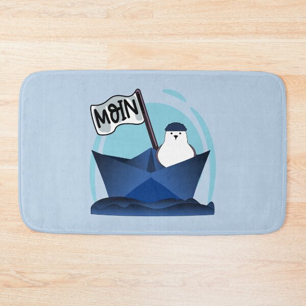Item preview, Seagull Paper Boat Moin designed and sold by minimalartstory.