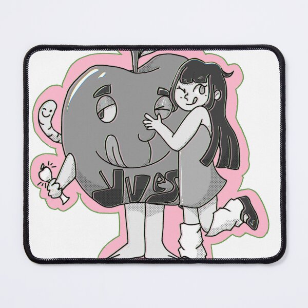 Item preview, yves and a crunchy apple designed and sold by vickvicka.