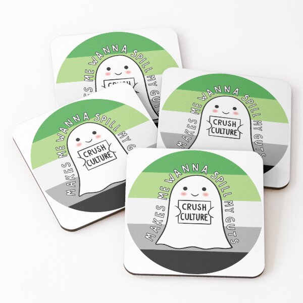 Item preview, Crush culture aro ghost  designed and sold by StargirlRen.