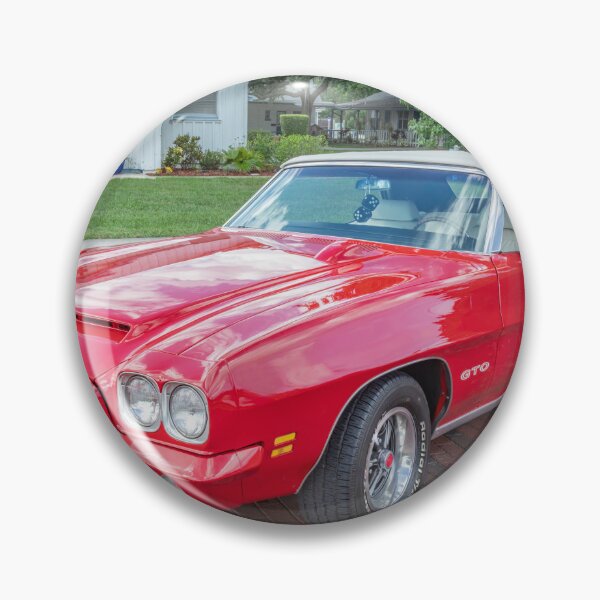 Item preview, 1972 Red Pontiac GTO Convertible X103 designed and sold by RichFrancoCars.