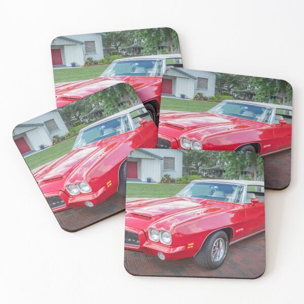 Item preview, 1972 Red Pontiac GTO Convertible X103 designed and sold by RichFrancoCars.