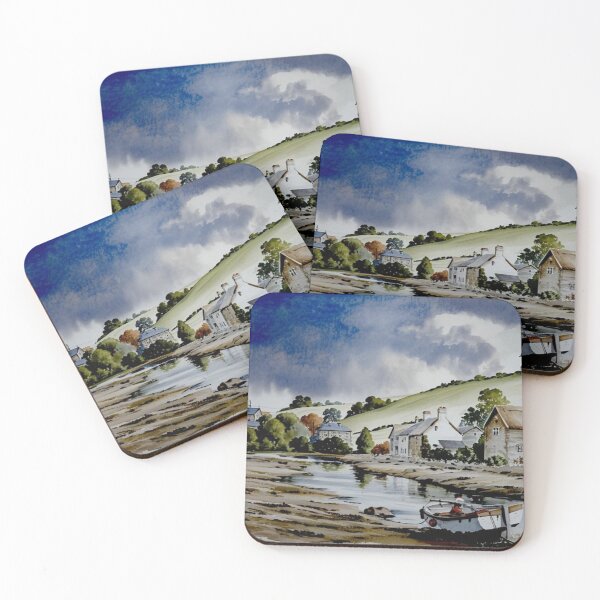 Item preview, The Mill at Tuckenhay（watercolour + AI） designed and sold by artsmeow.