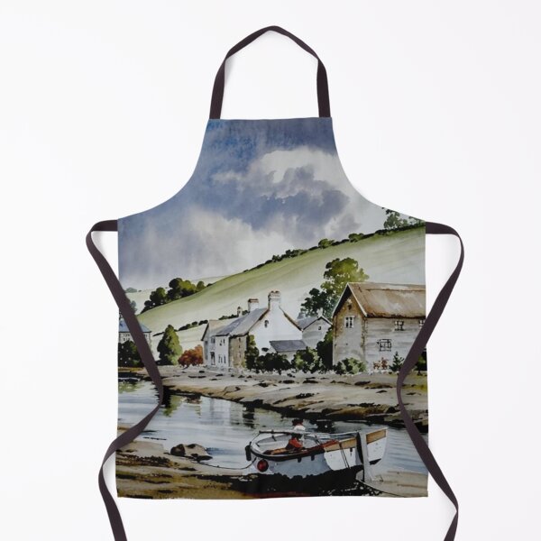 Item preview, The Mill at Tuckenhay(watercolour + AI) designed and sold by artsmeow.