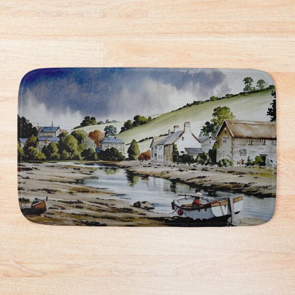 Item preview, The Mill at Tuckenhay（watercolour + AI） designed and sold by artsmeow.