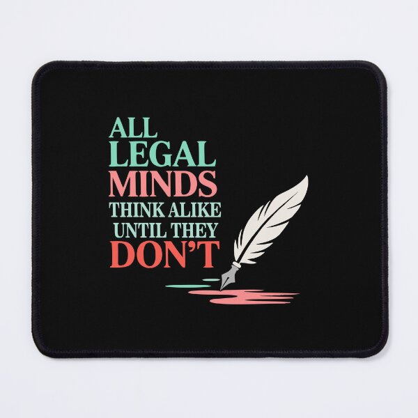Item preview, All Legal Minds Think Alike, Until They Don’t – Debate Club T-Shirt designed and sold by NoGoodDeeds.