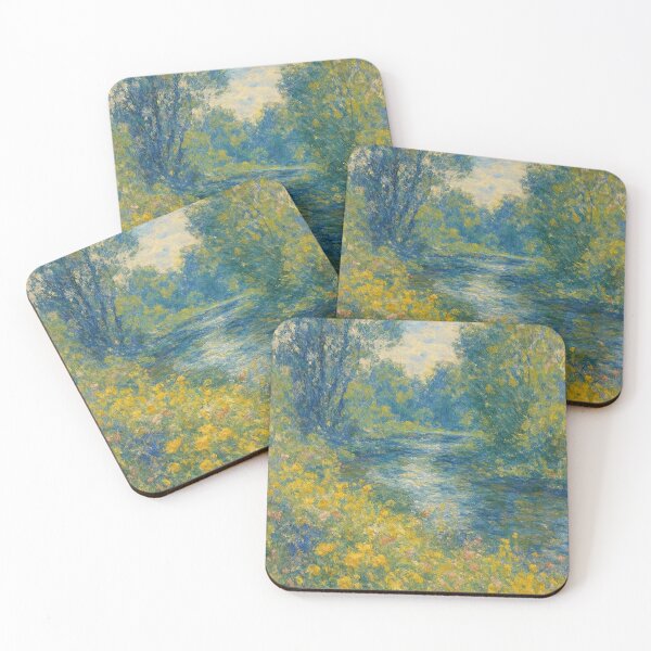 Item preview, Colorful Nature, an Impressionist Sketch designed and sold by ArtwaveEmporium.