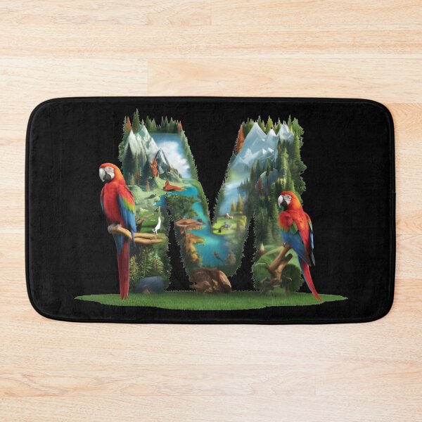 Item preview, Letter M – Cool Minimalist Alphabet Initial designed and sold by robyclub.