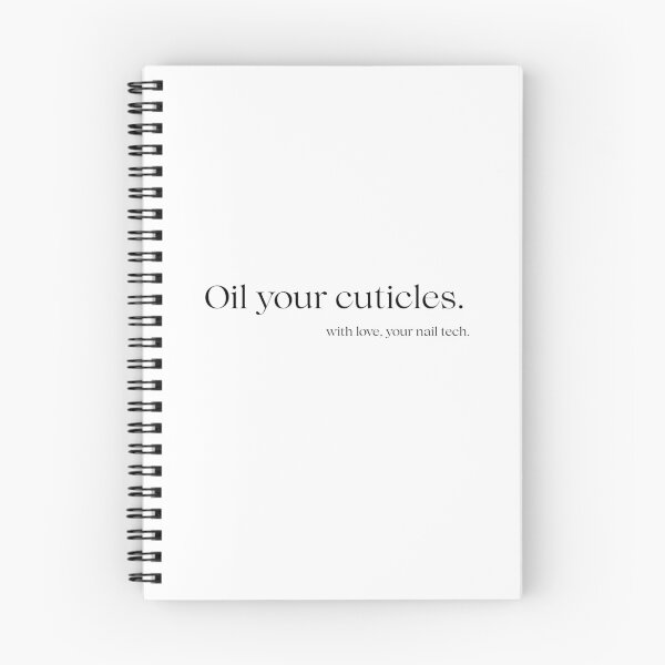 Item preview, Nail tech - oil your cuticles Minimalistic designed and sold by thatnailtech.
