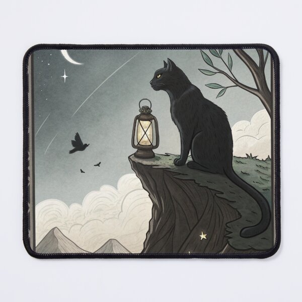 Item preview, Cat Tarot - The Hermit designed and sold by Mark and Heather.