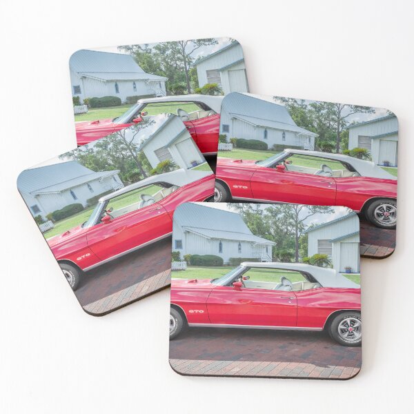 Item preview, 1972 Red Pontiac GTO Convertible X106 designed and sold by RichFrancoCars.