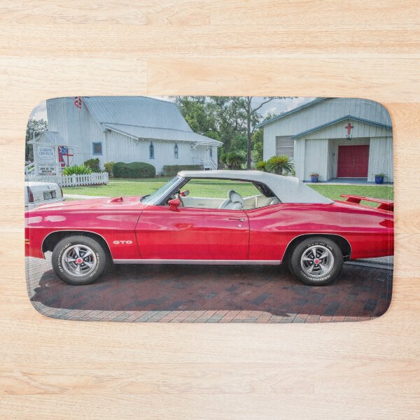 Item preview, 1972 Red Pontiac GTO Convertible X106 designed and sold by RichFrancoCars.