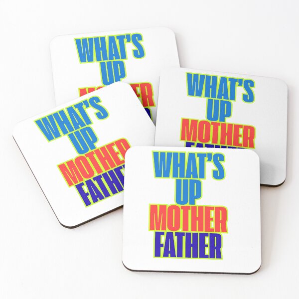 Item preview, What’s Up Mother Father Funny Censored Quote Design designed and sold by Zaydroid.