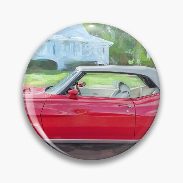 Item preview, 1972 Red Pontiac GTO Convertible X108 designed and sold by RichFrancoCars.