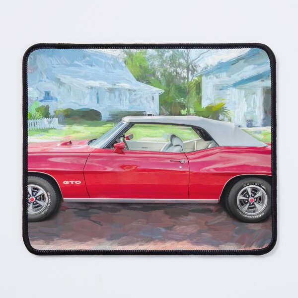 Item preview, 1972 Red Pontiac GTO Convertible X108 designed and sold by RichFrancoCars.