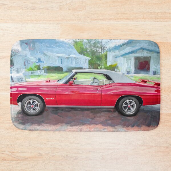 Item preview, 1972 Red Pontiac GTO Convertible X108 designed and sold by RichFrancoCars.