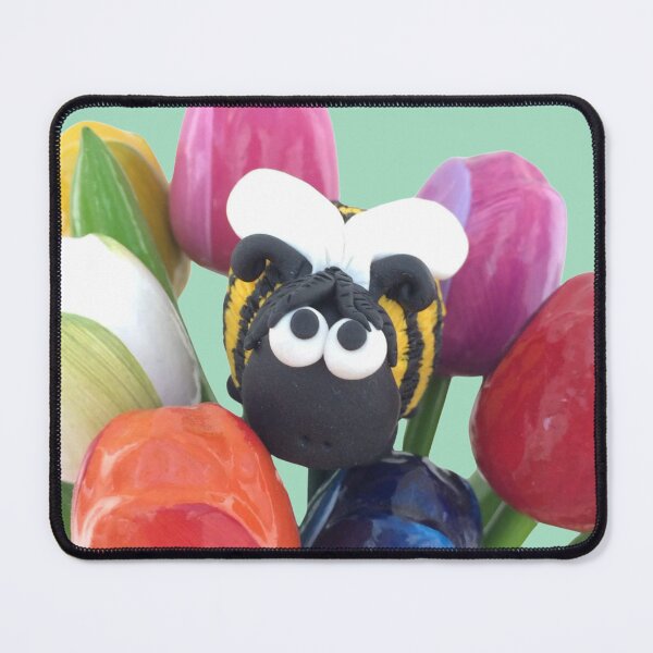 Item preview, Playful cute bumblebee photo artwork in print designed and sold by Teddyella Treasures.