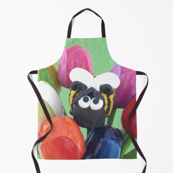 Item preview, Playful cute bumblebee photo artwork in print designed and sold by Teddyella Treasures.