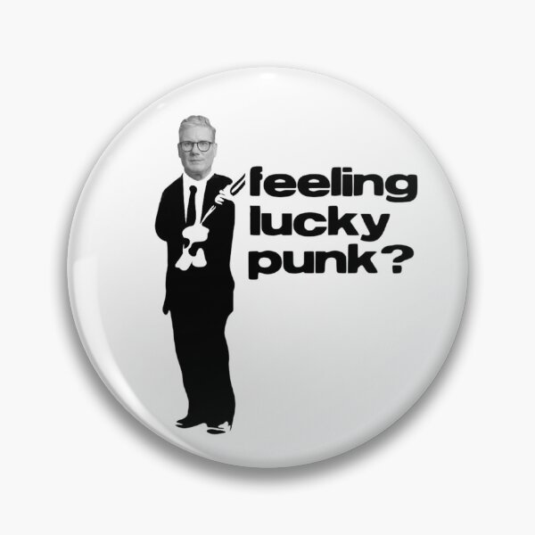 Item preview, Keir Starmer Feeling Lucky Punk designed and sold by Flirt-Teez.