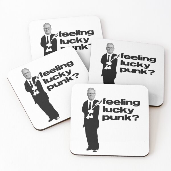 Item preview, Keir Starmer Feeling Lucky Punk designed and sold by Flirt-Teez.