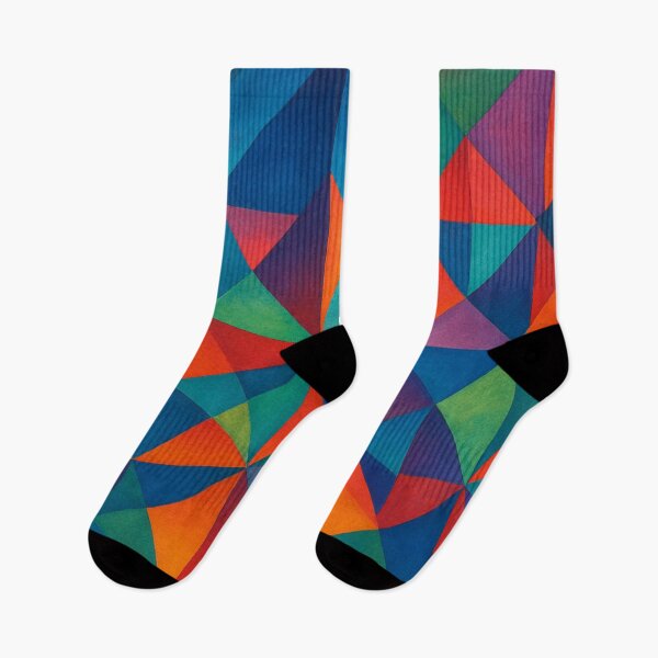 Item preview, Symmetry meets color play triangles designed and sold by Sigtrix.