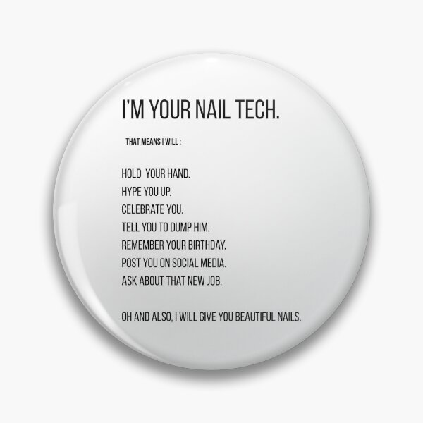 Item preview, I'm your nail tech designed and sold by thatnailtech.