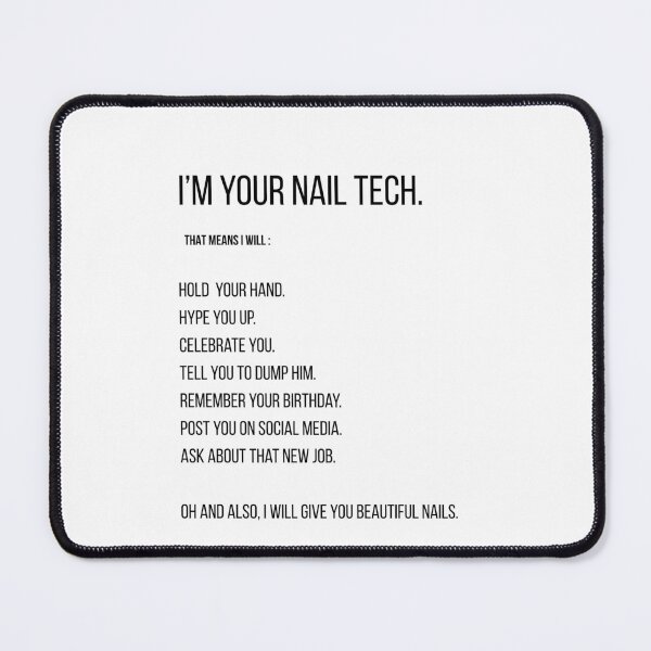 Item preview, I'm your nail tech designed and sold by thatnailtech.