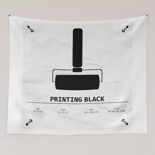 Item preview, Printing Black designed and sold by PanPu.