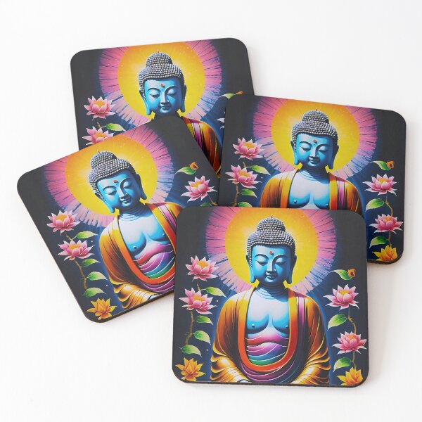 Item preview, Buddha - Blooming Mindfulness designed and sold by ZenGrooves.