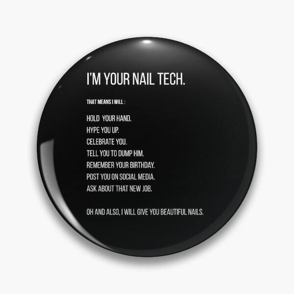 Item preview, I am your nail tech designed and sold by thatnailtech.