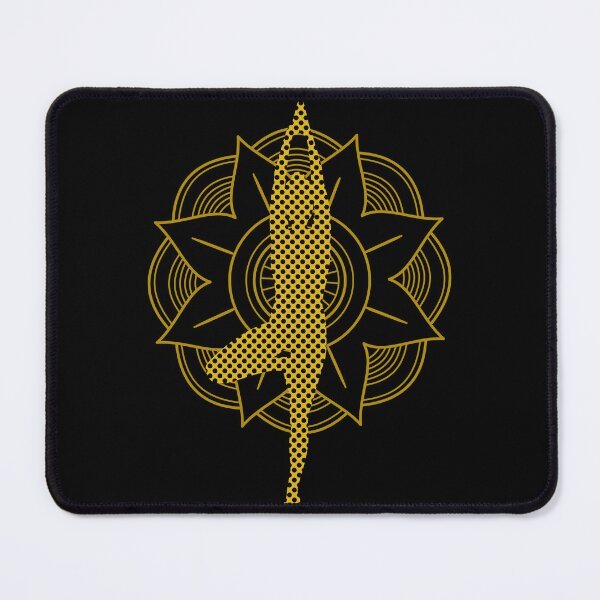 Item preview, Yoga Tree Pose With Mandala designed and sold by Laanas55.