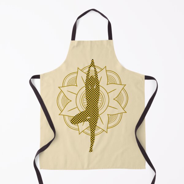 Item preview, Yoga Tree Pose With Mandala designed and sold by Laanas55.