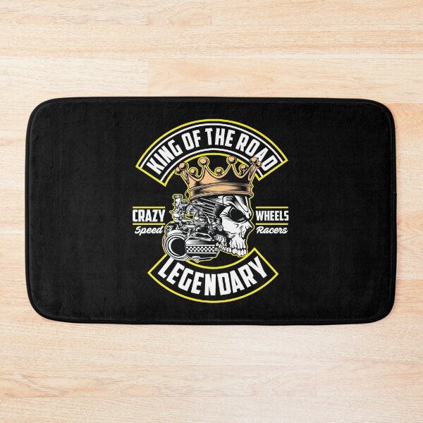 Item preview, King of the road on a motorcycle designed and sold by Joncasmiart.