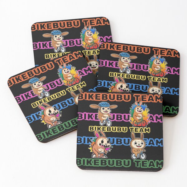 Item preview, Team Bikebubu! Fun Cartoon Cycling Squad designed and sold by All-Shopping.