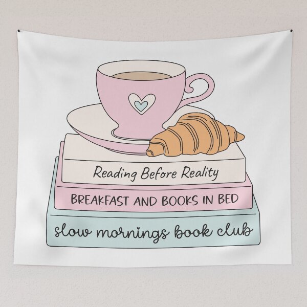 Item preview, Slow Mornings Book Club designed and sold by Littlstix.