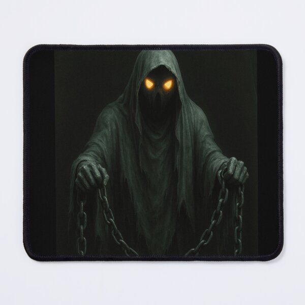 Item preview, a ghostly apparition with a dark gaze and chains designed and sold by MoReNdA83.
