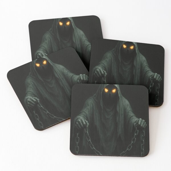 Item preview, a ghostly apparition with a dark gaze and chains designed and sold by MoReNdA83.