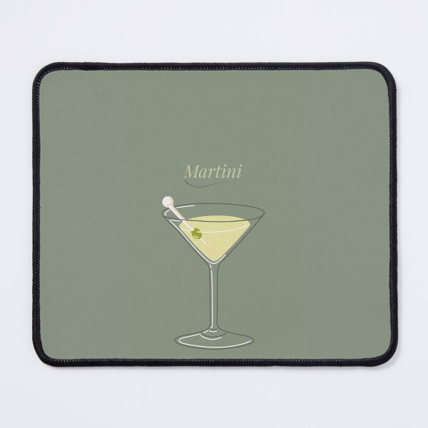 Item preview, Elegant Olive Green Martini designed and sold by Chloe-Fleur.