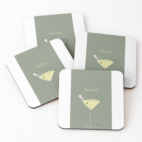 Artikelvorschau, Eleganter olivgrüner Martini entworfen und verkauft von Chloe-Fleur.