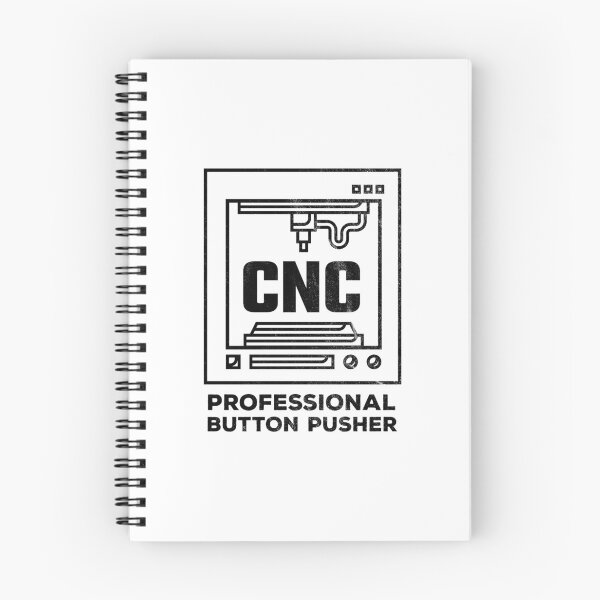 Item preview, CNC Professional Button Pusher – Funny Machinist Quote Design for Makers & Operators designed and sold by safetysignprod.