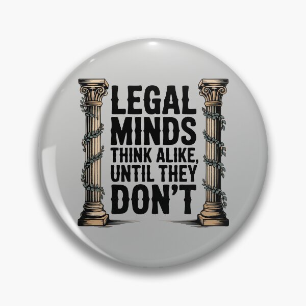 Item preview, All Legal Minds Think Alike, Until They Don’t – Courtroom Banter T-Shirt designed and sold by NoGoodDeeds.