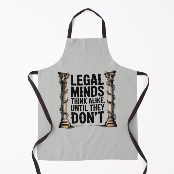 Item preview, All Legal Minds Think Alike, Until They Don’t – Courtroom Banter T-Shirt designed and sold by NoGoodDeeds.