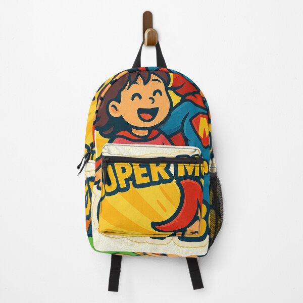 Item preview, Super Mom Family On Board – Cute Cartoon Car Sticker designed and sold by alizo74.