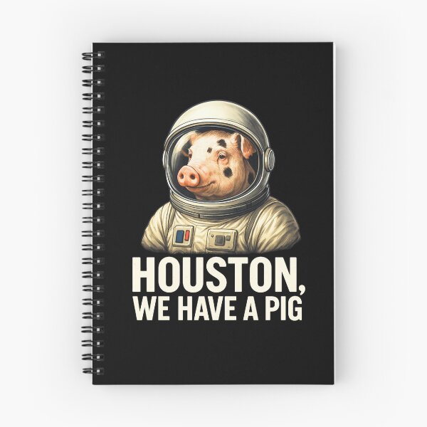Item preview, Gloucester Old Spot in Space – Funny Pig Astronaut Design designed and sold by mArtWear.