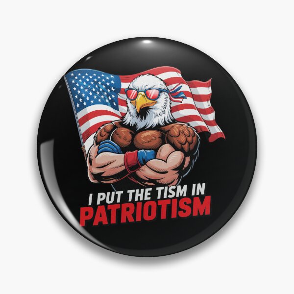 Artikelvorschau, Ich lege den Tismus in Patriotismus Athletic American Eagle entworfen und verkauft von PietrzakDesign.