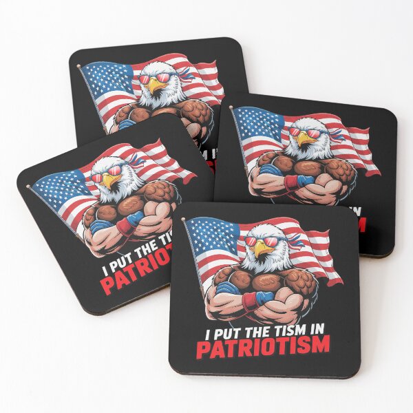 Artikelvorschau, Ich lege den Tismus in Patriotismus Athletic American Eagle entworfen und verkauft von PietrzakDesign.